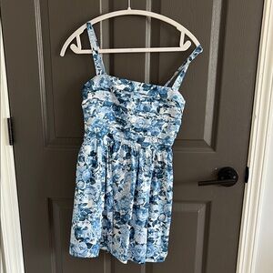 Abercrombie & Fitch Blue Floral Dress